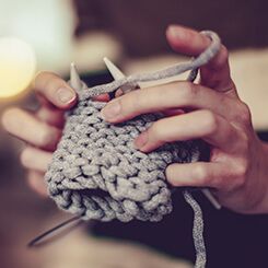 Knitting Favorite Activity Option