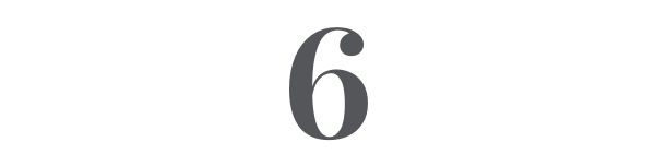 An image of the number 6