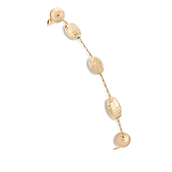 14k Yellow Gold Bracelet (7.5") 14k Yellow Gold Bracelet (7.5")