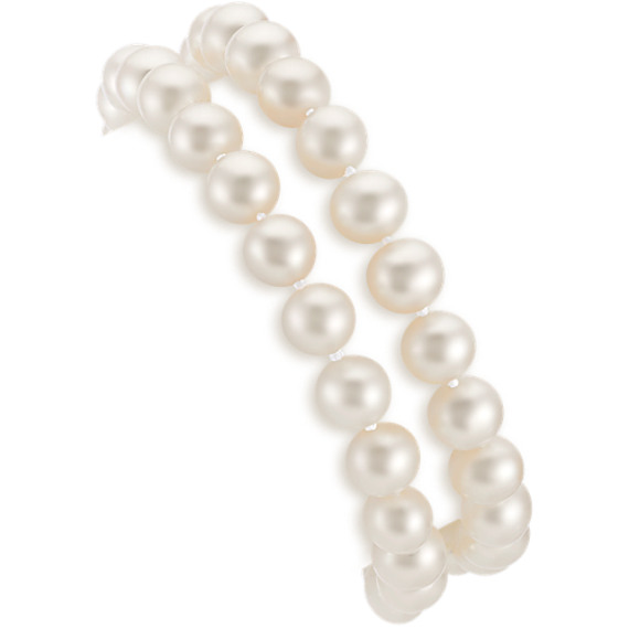 7.5mm Cultured Freshwater Pearl Bracelet (7.5") 7.5mm Cultured Freshwater Pearl Bracelet (7.5")