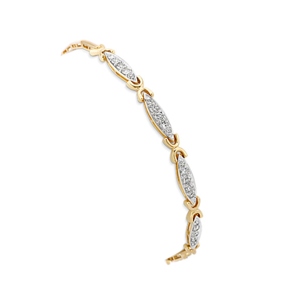Round Diamond Bracelet (7") Round Diamond Bracelet (7")