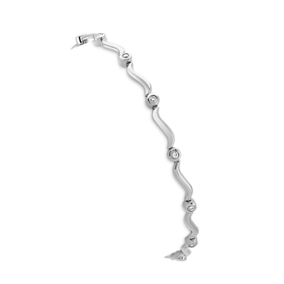 Round Diamond Bracelet (7.5") Round Diamond Bracelet (7.5")