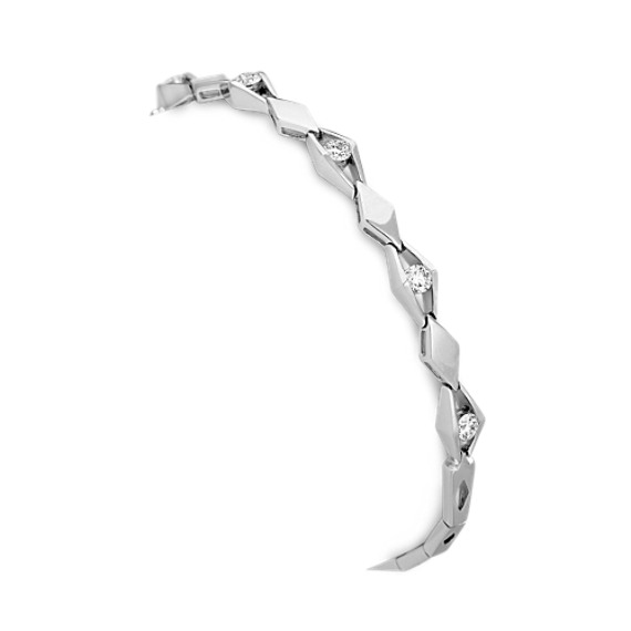 Round Diamond Bracelet (7") Round Diamond Bracelet (7")
