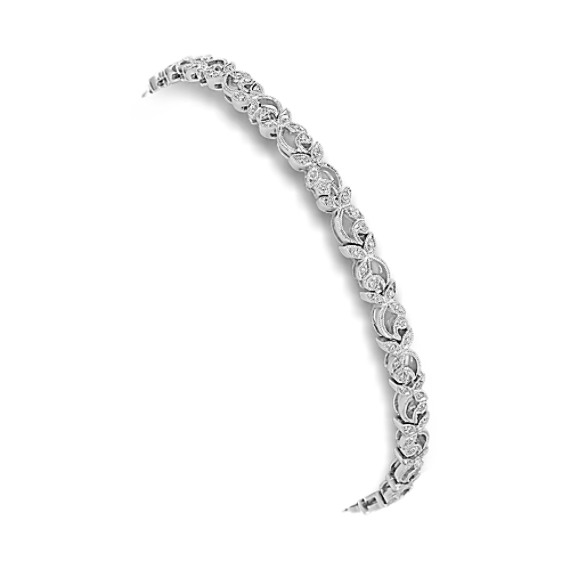 Round Diamond Bracelet (7.5") Round Diamond Bracelet (7.5")
