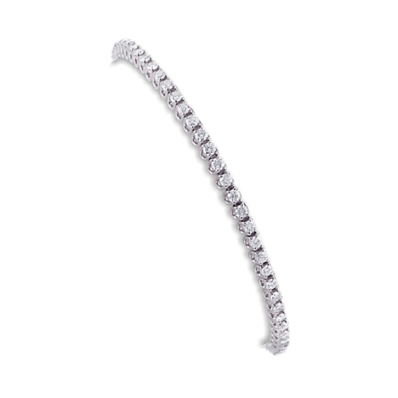 Round Diamond Tennis Bracelet (7") Round Diamond Tennis Bracelet (7")