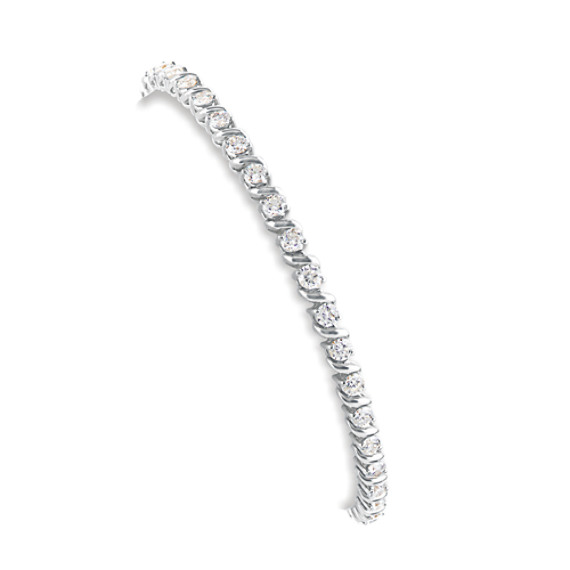 Round Diamond Tennis Bracelet (7") Round Diamond Tennis Bracelet (7")