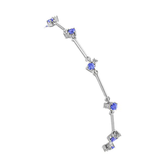 Round Kentucky Blue Sapphire and Diamond Bracelet (7.5") Round Kentucky Blue Sapphire and Diamond Bracelet (7.5")