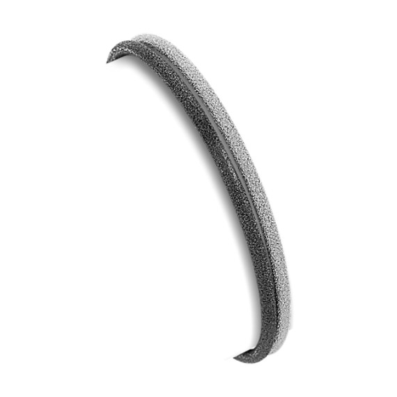 Sterling Silver Bangle Bracelet (7") Sterling Silver Bangle Bracelet (7")