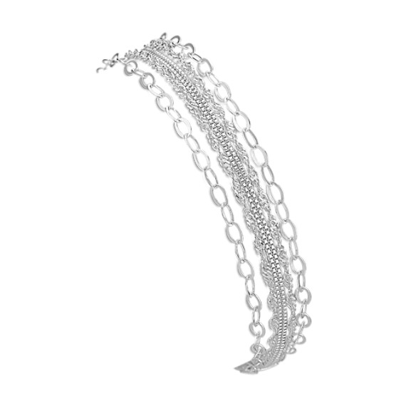 Sterling Silver Bracelet (7.5") Sterling Silver Bracelet (7.5")