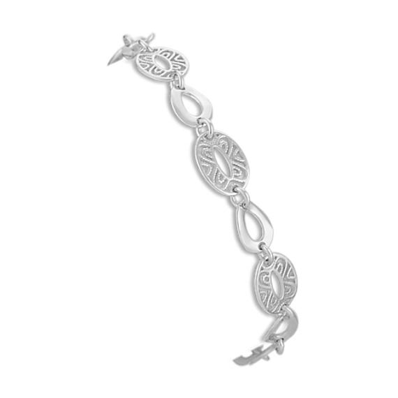 Sterling Silver Bracelet (7.5") Sterling Silver Bracelet (7.5")