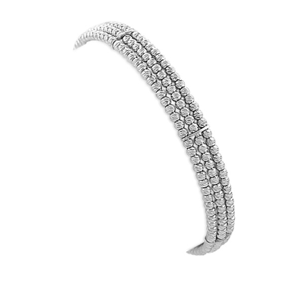 Sterling Silver Flex Cuff Bracelet (7") Sterling Silver Flex Cuff Bracelet (7")
