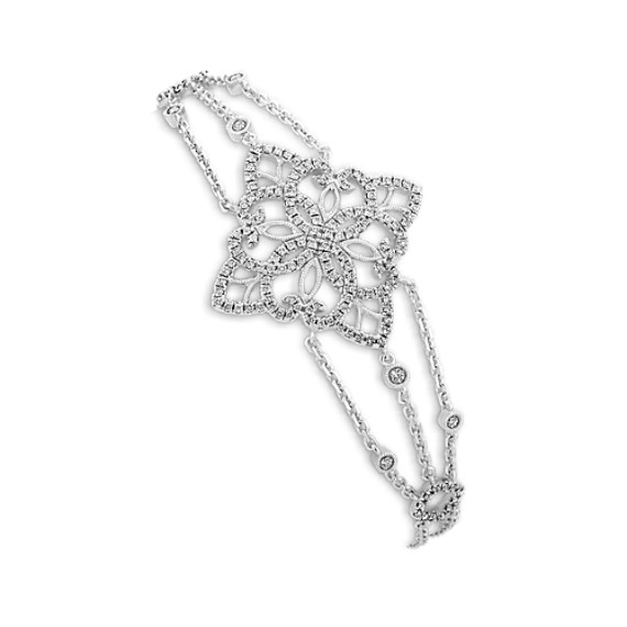 Vintage Diamond Bracelet (7") Vintage Diamond Bracelet (7")