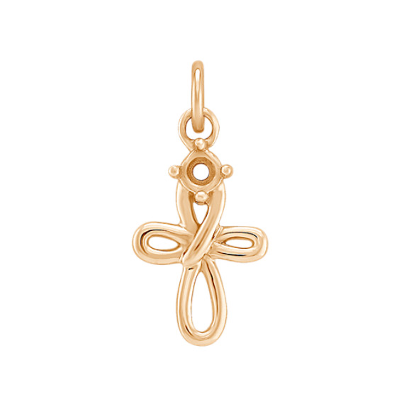 14k Yellow Gold Cross Charm 14k Yellow Gold Cross Charm