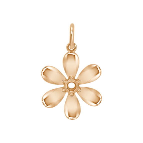 14k Yellow Gold Daisy Charm 14k Yellow Gold Daisy Charm