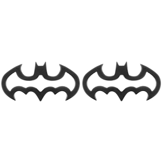 Batman® DC Comics Cuff Links in Black Stainless Steel Batman® DC Comics Cuff Links in Black Stainless Steel