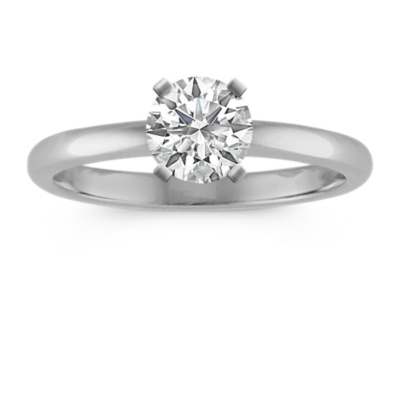 Solitaire Platinum Engagement Ring Solitaire Platinum Engagement Ring