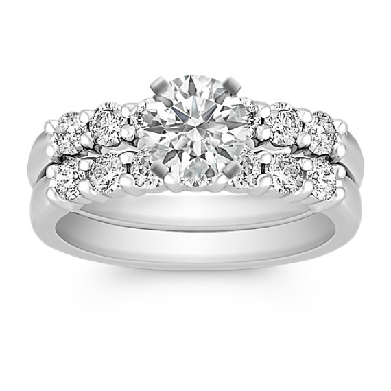 Diamond Platinum Wedding Set Diamond Platinum Wedding Set