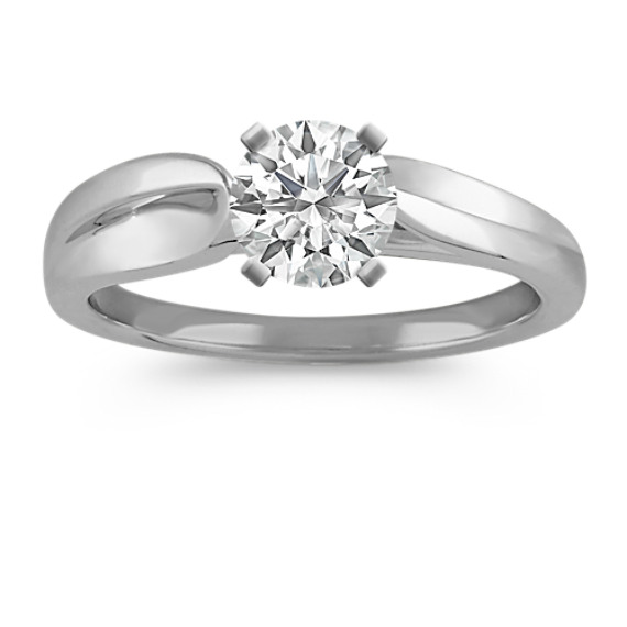 14k White Gold Engagement Ring 14k White Gold Engagement Ring