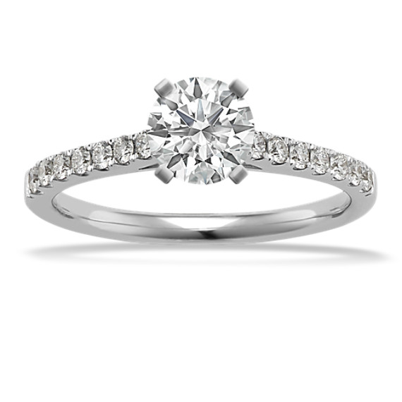 Cathedral Diamond Engagement Ring Cathedral Diamond Engagement Ring