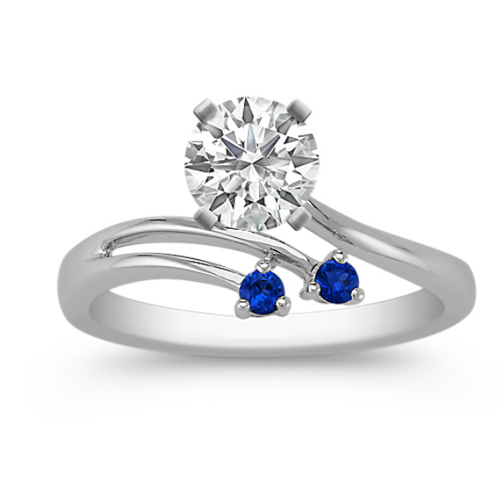 Round Sapphire Ring Round Sapphire Ring