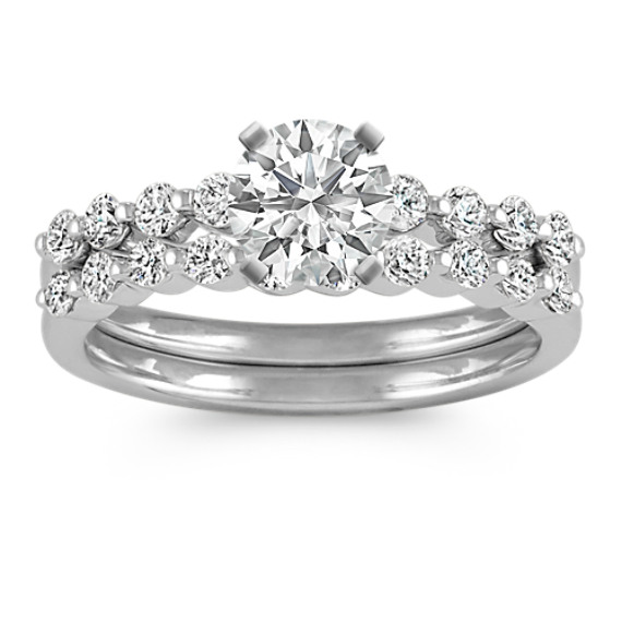 Classic Round Diamond Wedding Set Classic Round Diamond Wedding Set