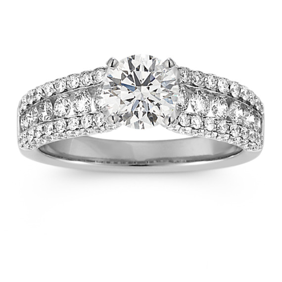Round Diamond Engagement Ring Shane Co.