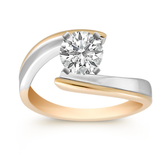 14k Two-Tone Gold Ring 14k Two-Tone Gold Ring