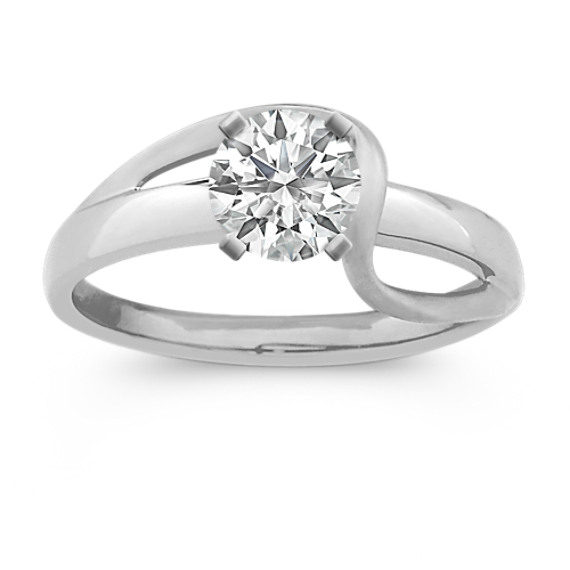 Contemporary Ring in 14k White Gold Contemporary Ring in 14k White Gold