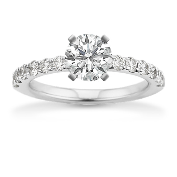 Diamond Platinum Engagement Ring Diamond Platinum Engagement Ring