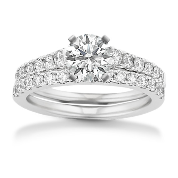 Cathedral Diamond Wedding Set Cathedral Diamond Wedding Set