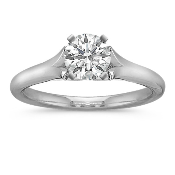 Cathedral Solitaire Platinum Engagement Ring Cathedral Solitaire Platinum Engagement Ring