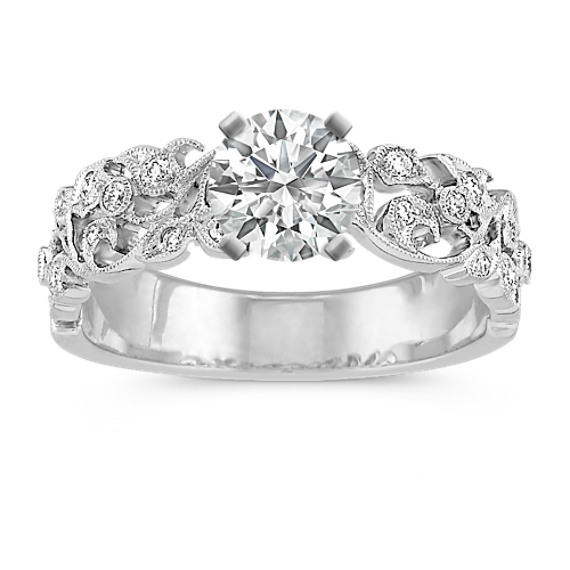Vintage Vine Diamond Engagement Ring Vintage Vine Diamond Engagement Ring