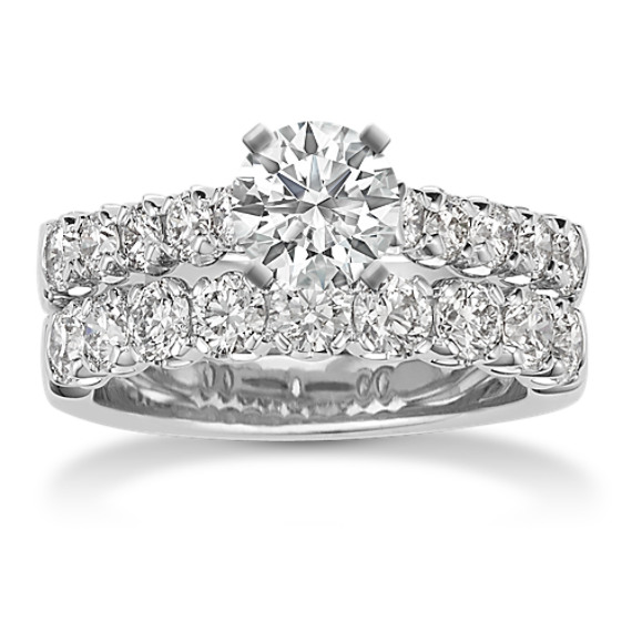 Cathedral Diamond Wedding Set Cathedral Diamond Wedding Set