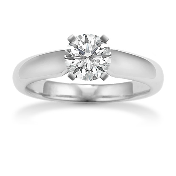 Solitaire 14k White Gold Engagement Ring Solitaire 14k White Gold Engagement Ring