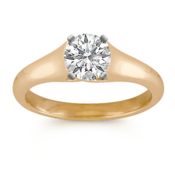 Solitaire 14k Yellow Gold Engagement Ring Solitaire 14k Yellow Gold Engagement Ring