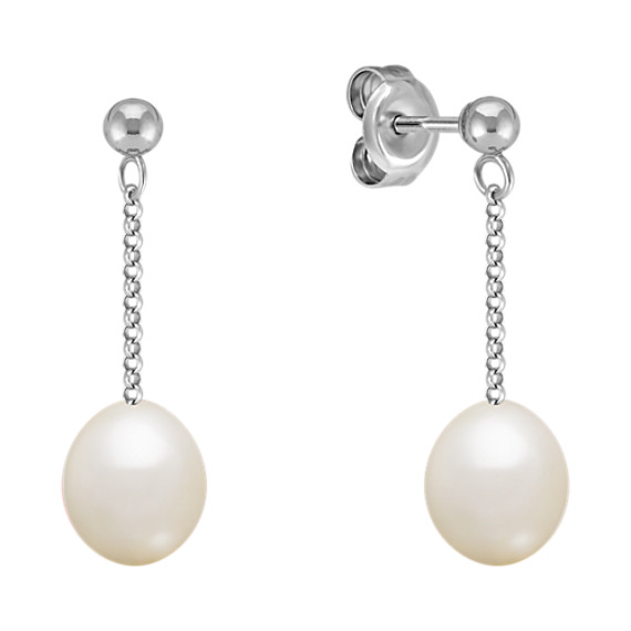 7mm Cultured Freshwater Pearl Earrings 7mm Cultured Freshwater Pearl Earrings