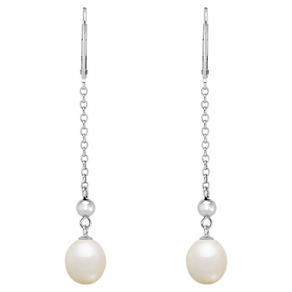 8.5mm Cultured Freshwater Pearl Earrings 8.5mm Cultured Freshwater Pearl Earrings