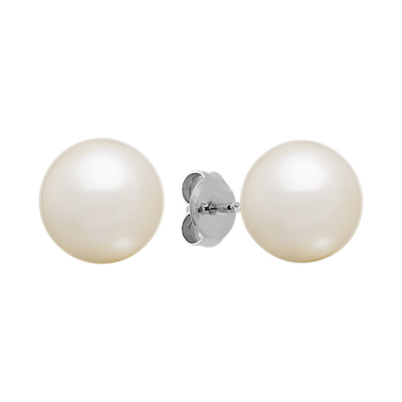 9mm Cultured Freshwater Pearl Solitaire Earrings 9mm Cultured Freshwater Pearl Solitaire Earrings