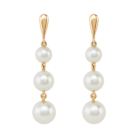 Cultured Freshwater Pearl Earrings Cultured Freshwater Pearl Earrings