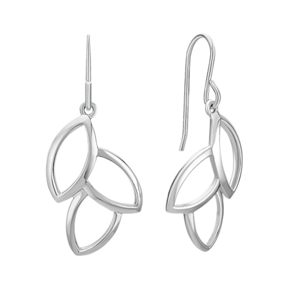 Leaf Sterling Silver Earrings Leaf Sterling Silver Earrings