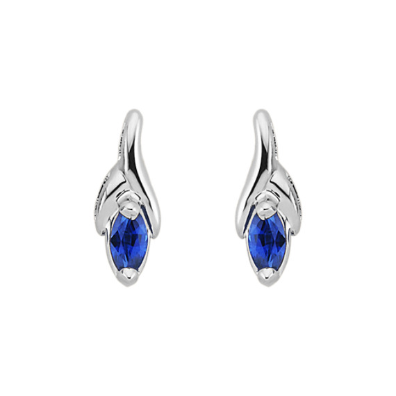 Marquise Sapphire Earrings Marquise Sapphire Earrings