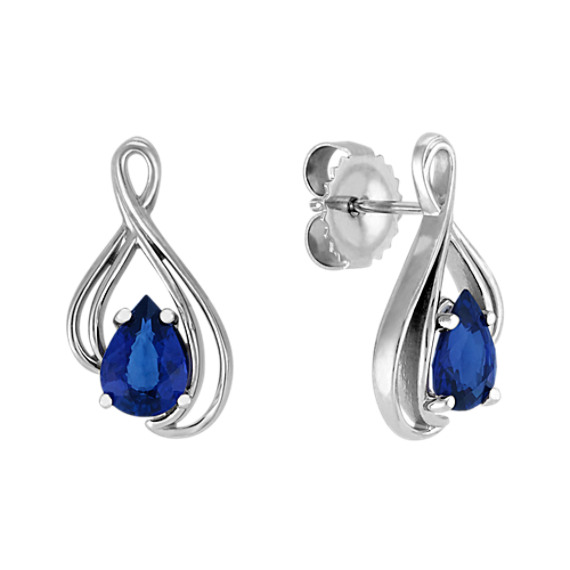 Pear-Shaped Sapphire Earrings Pear-Shaped Sapphire Earrings