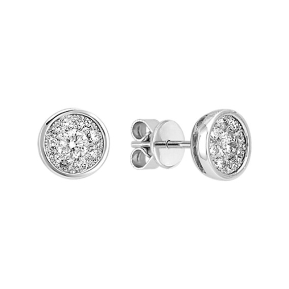 Round Diamond Earrings Round Diamond Earrings