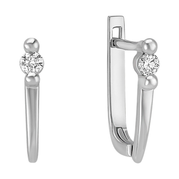 Round Diamond Earrings Round Diamond Earrings