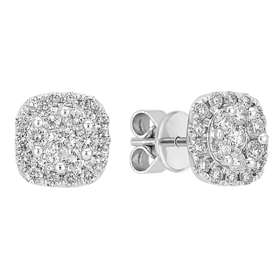 Round Diamond Earrings Round Diamond Earrings