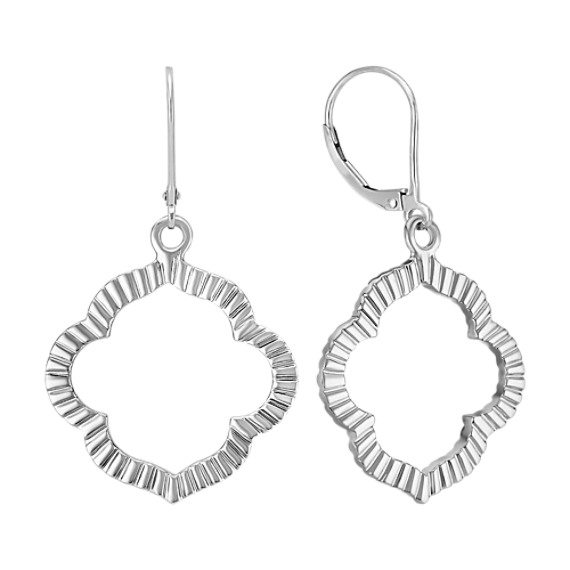 Sterling Silver Clover Earrings Sterling Silver Clover Earrings
