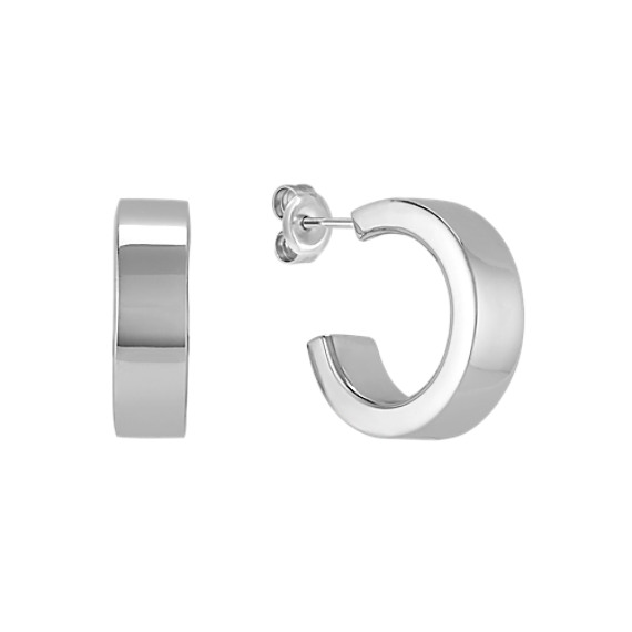 Sterling Silver Hoop Earrings Sterling Silver Hoop Earrings