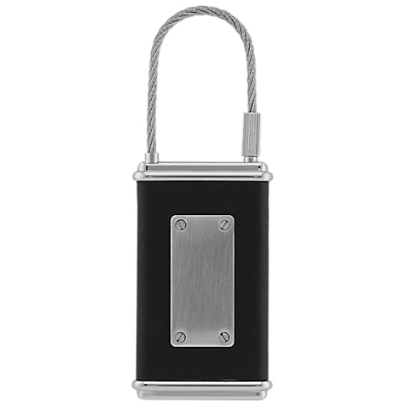 Stainless Steel and Leather Key Chain Stainless Steel and Leather Key Chain