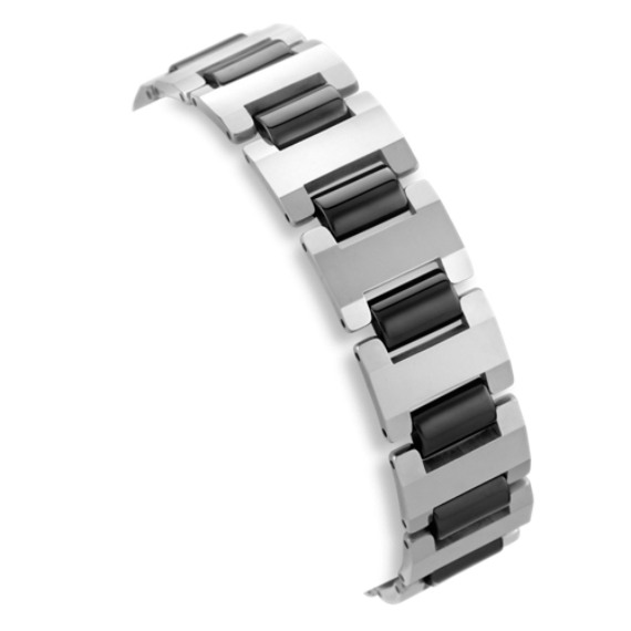 Tungsten Bracelet with Black Ionic Plating (8.5") Tungsten Bracelet with Black Ionic Plating (8.5")