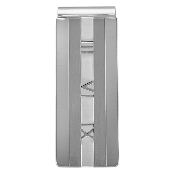 Engraved Stainless Steel Money Clip Engraved Stainless Steel Money Clip